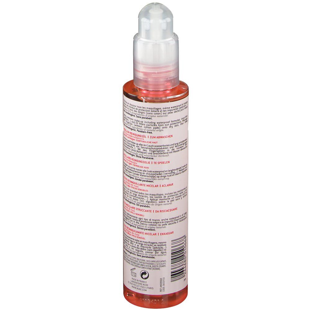 Nuxe Huile démaquillante micellaire aux Pétales de rose