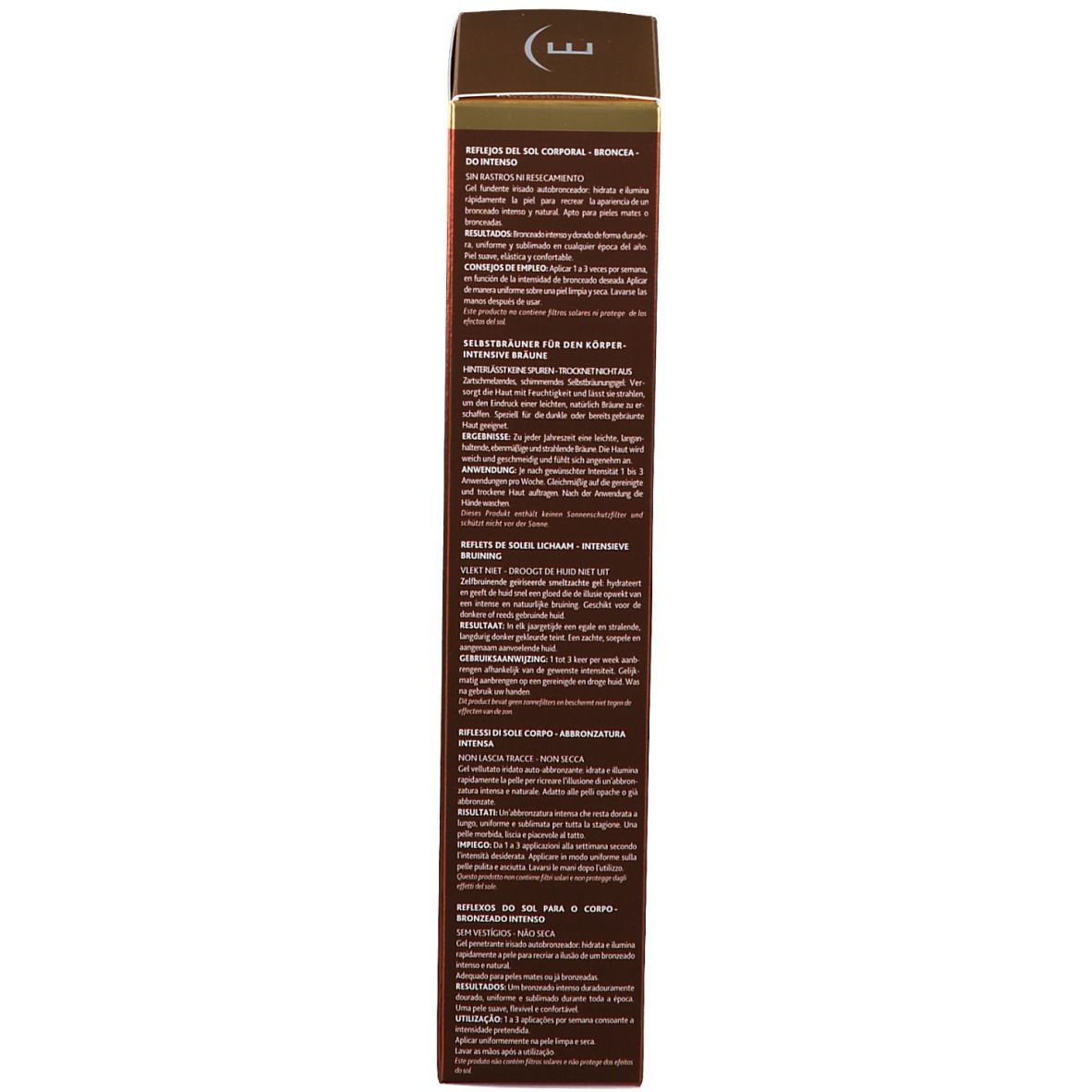 INSTITUT ESTHEDERM Reflets de Soleil Gelée corps auto-bronzante