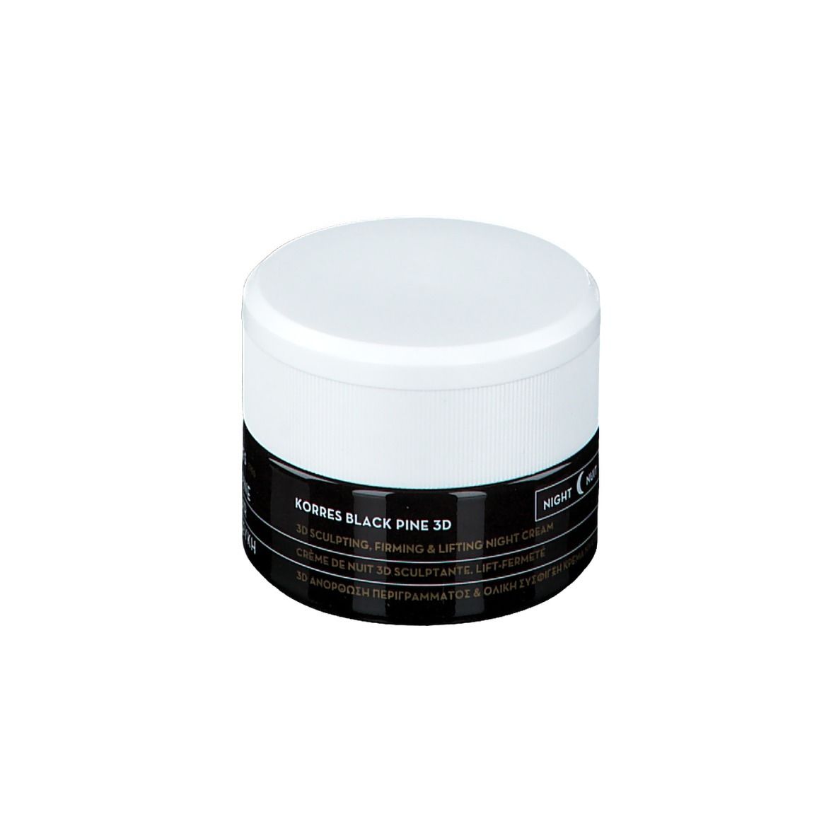 Korres Black Pine 3D Crème nuit