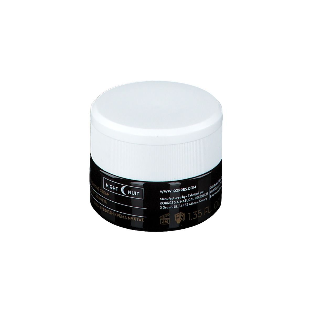 Korres Black Pine 3D Crème nuit