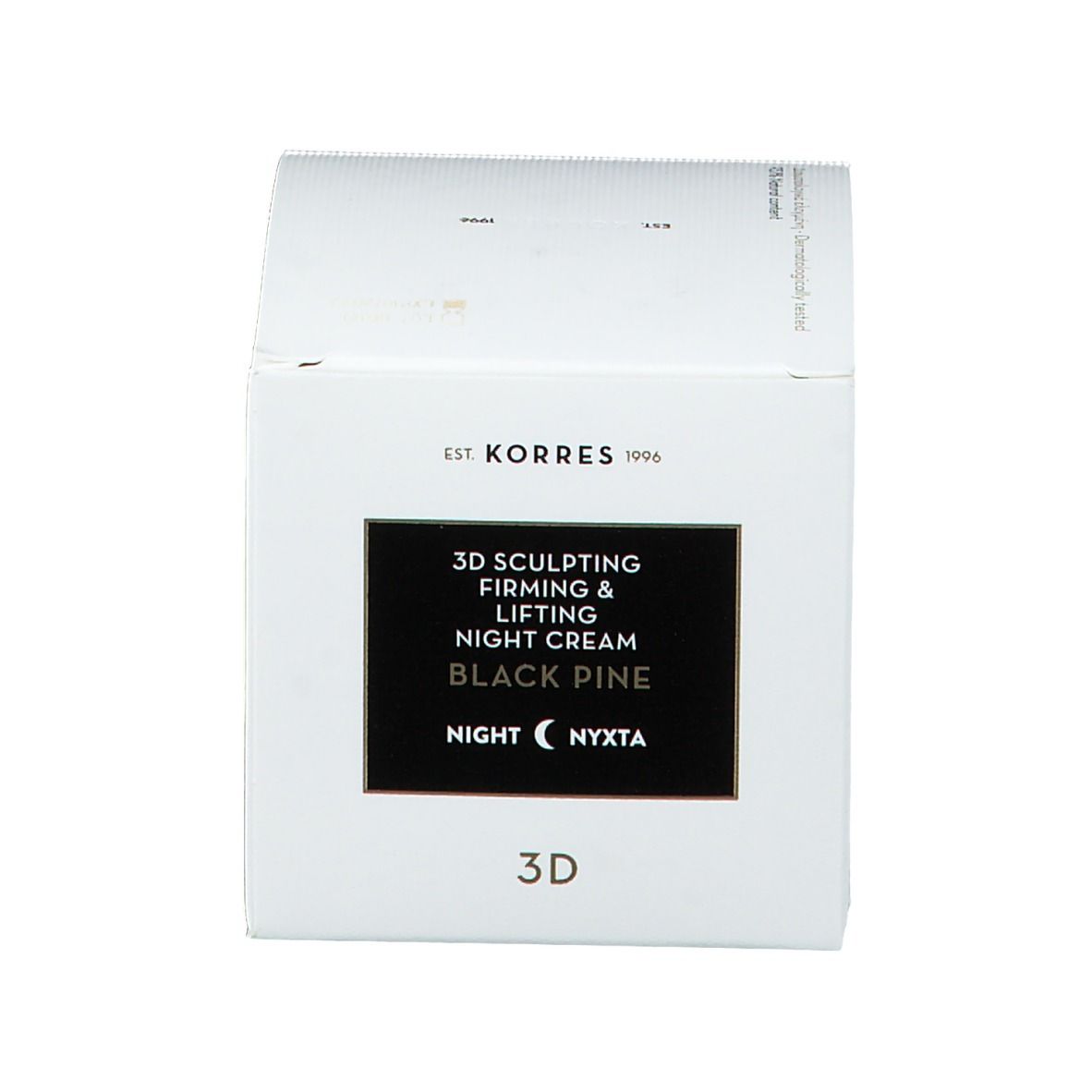Korres Black Pine 3D Crème nuit