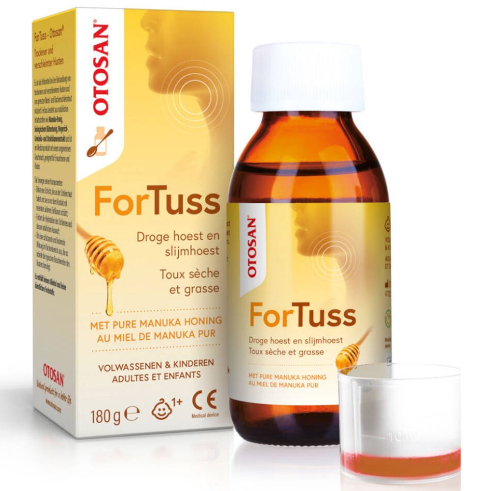 Otosan® ForTuss Sirop toux sèche et grasse 180 g - Redcare Pharmacie