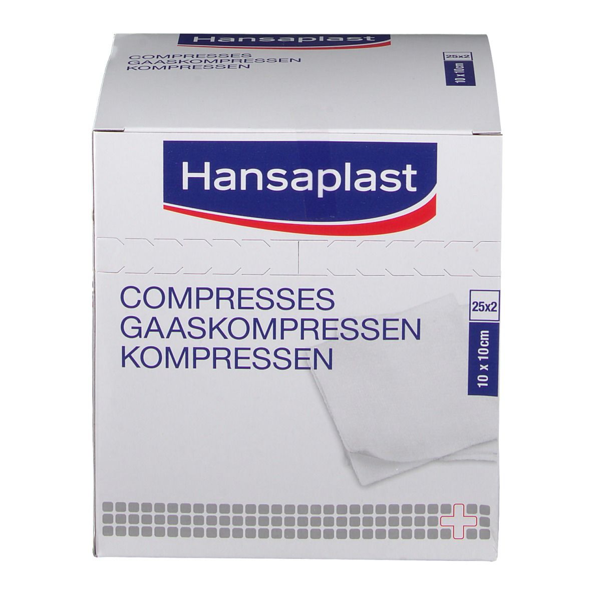 Hansaplast Compresses Stériles Soft 10 x 10 cm