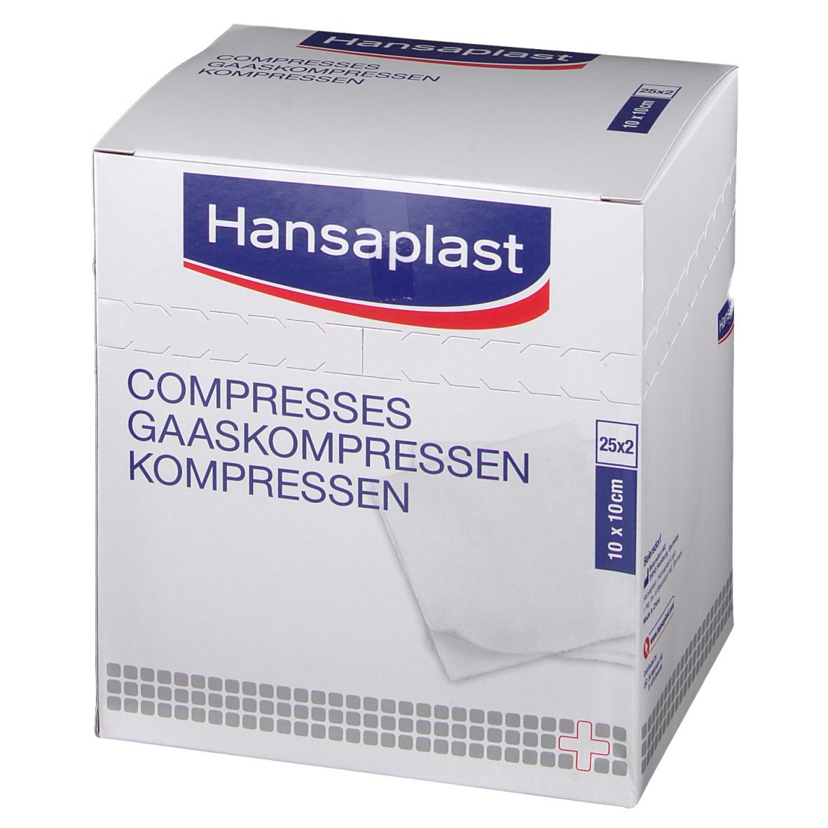 Hansaplast Compresses Stériles Soft 10 x 10 cm