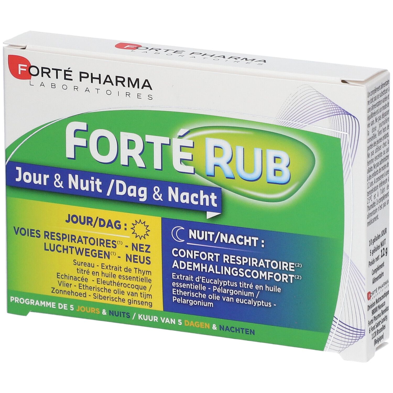 FORTEPHARMA Forté Rub Jour et nuit