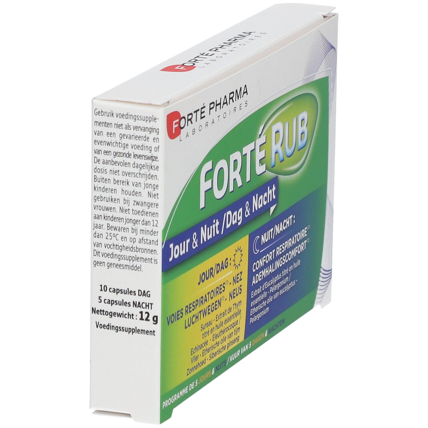 FORTEPHARMA Forté Rub Jour et nuit