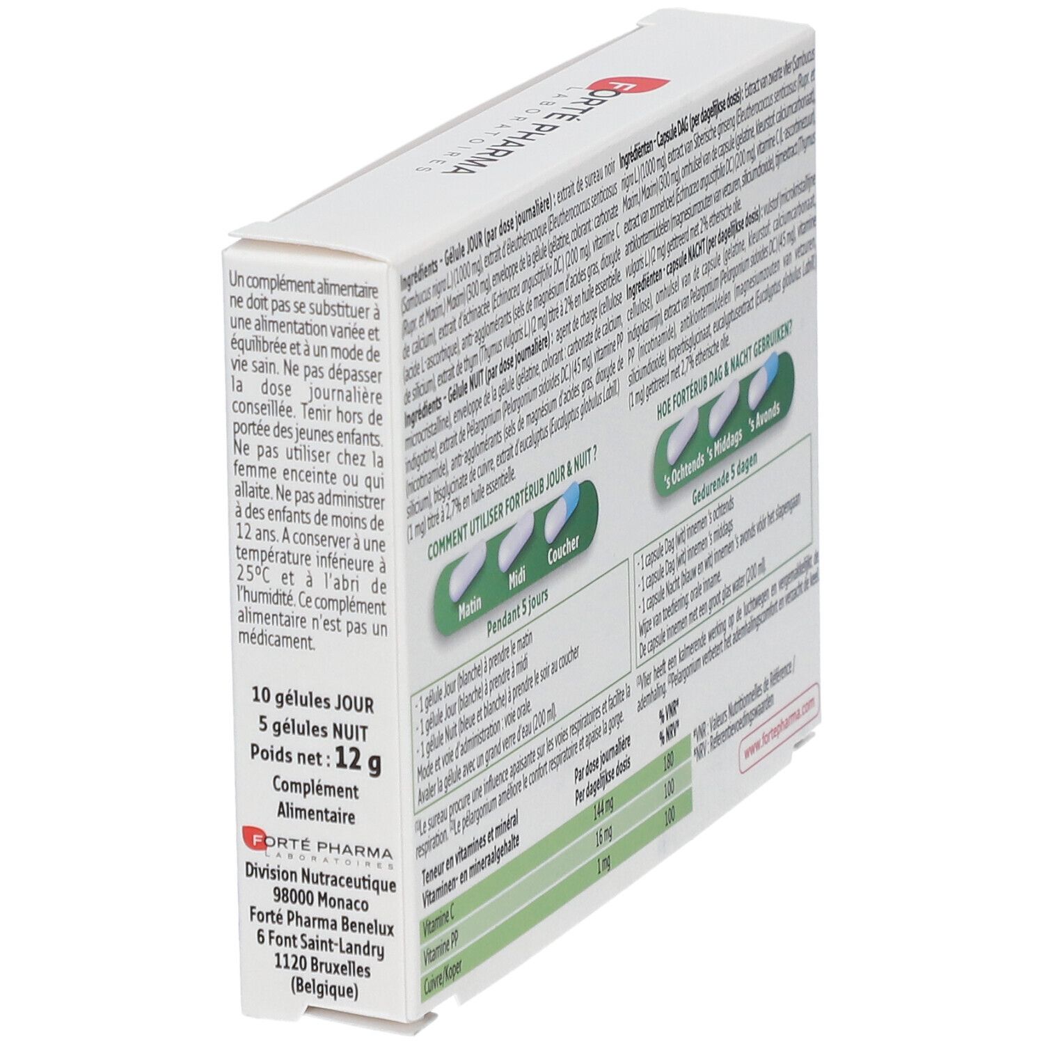 FORTEPHARMA Forté Rub Jour et nuit