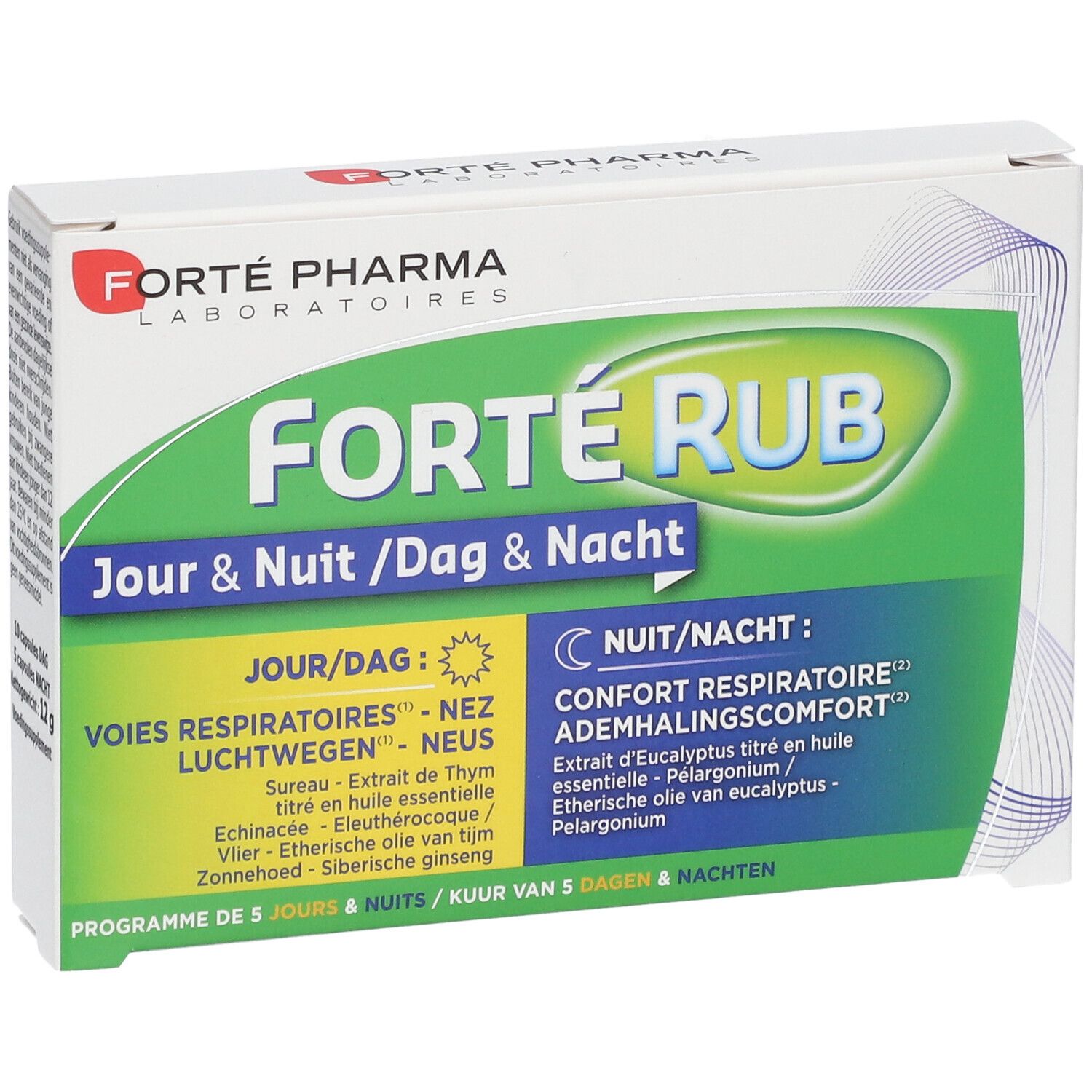 FORTEPHARMA Forté Rub Jour et nuit