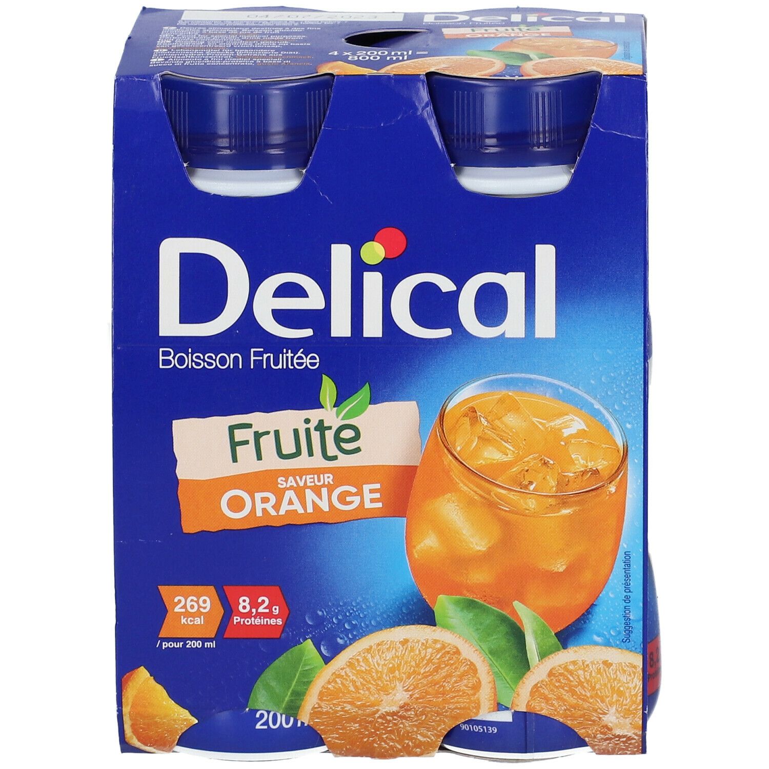 Delical Boisson fruitée Orange