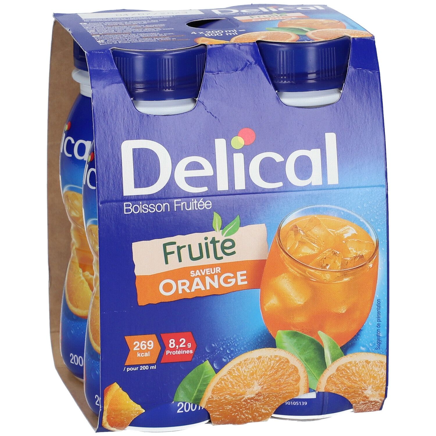 Delical Boisson fruitée Orange