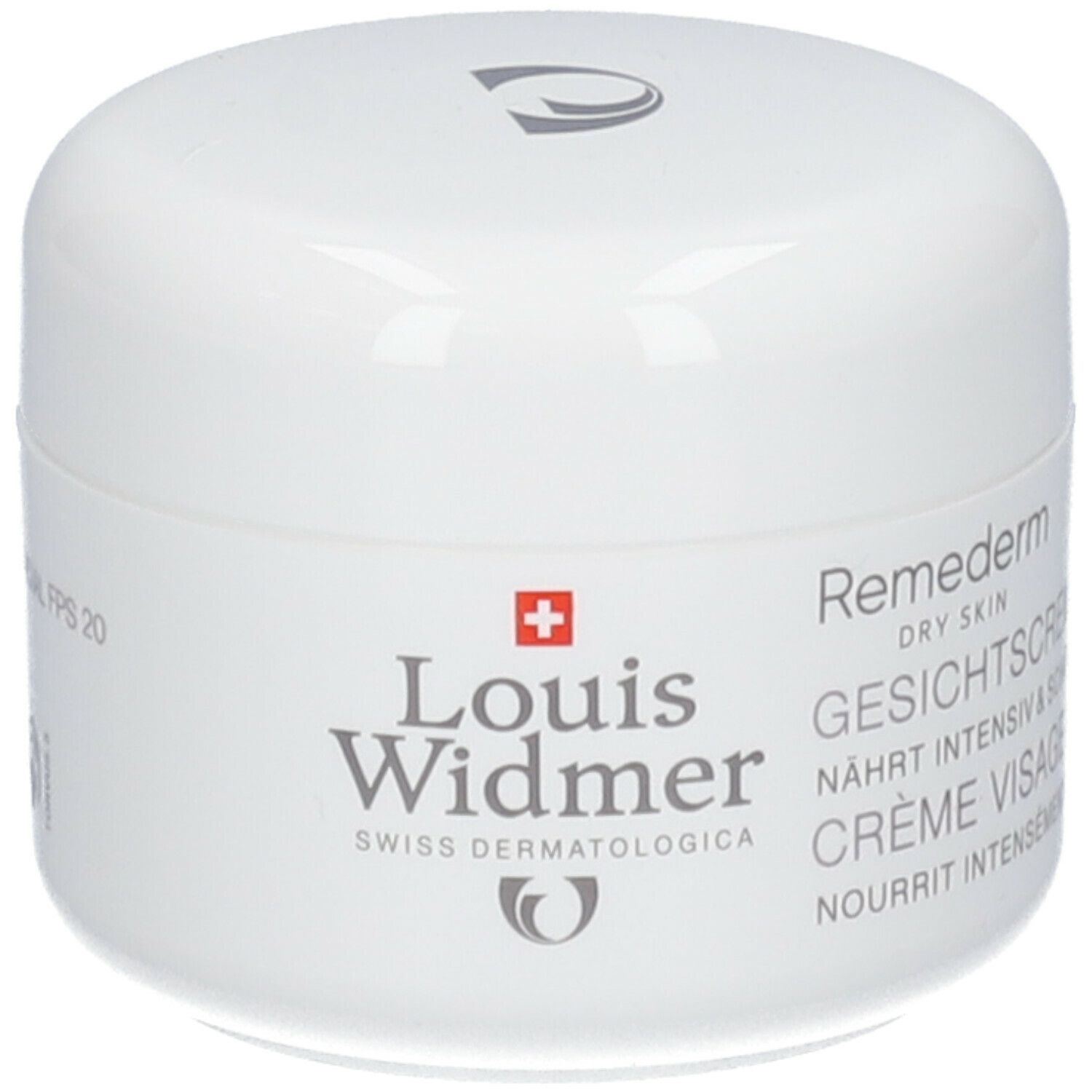 Louis Widmer Remederm Visage UV20 légèrement parfumé