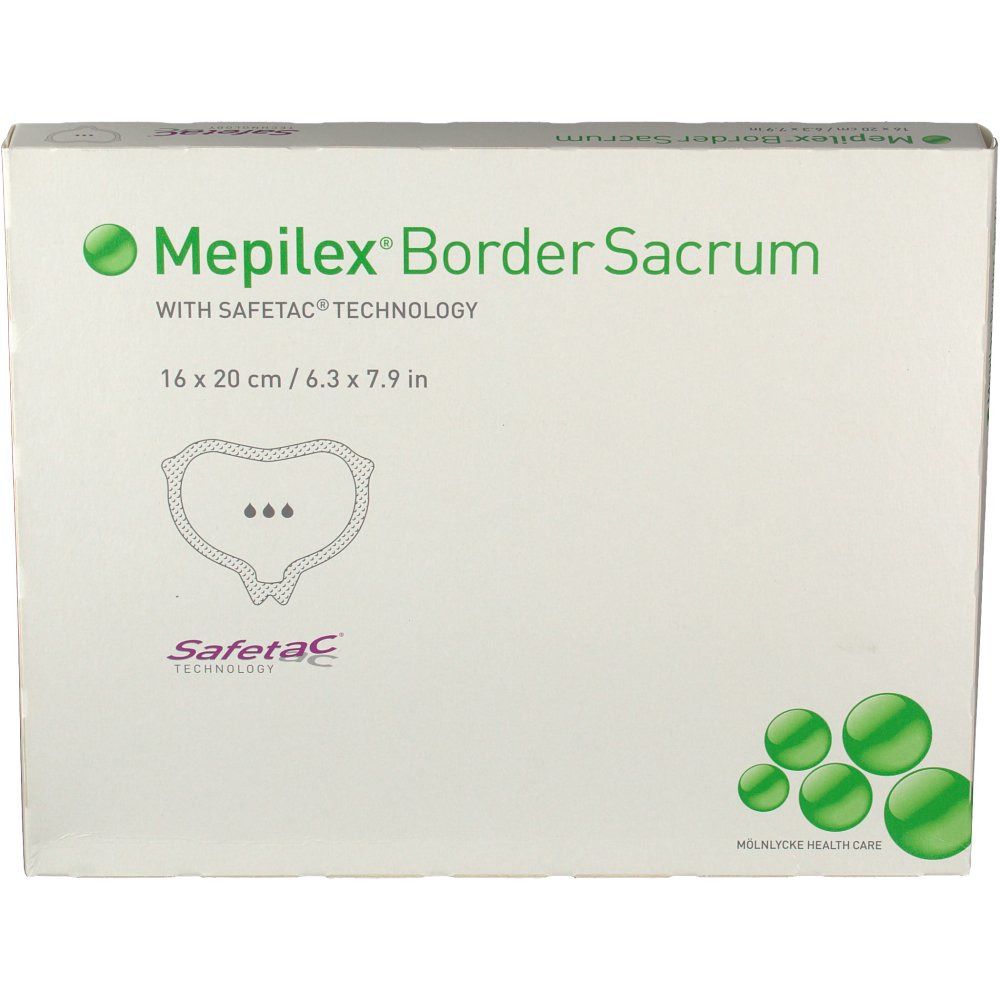 Mepilex Border Sacrum Etoile 16 x 20 cm