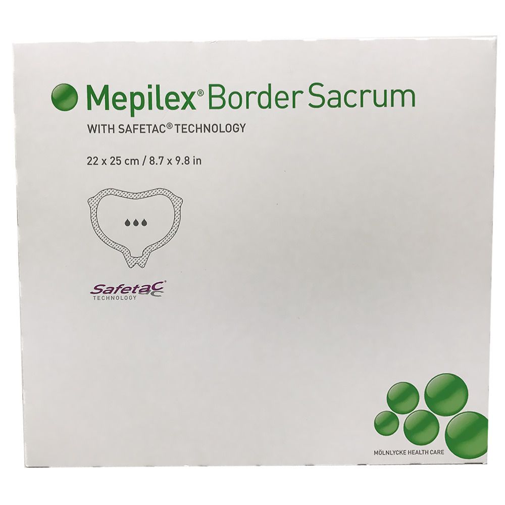 Mepilex Border Sacrum Etoile 22 x 25 cm