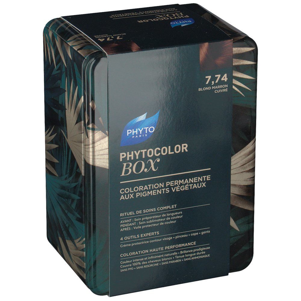 PHYTO PHYTOCOLOR Box 7,74 Blond Marron cuivré