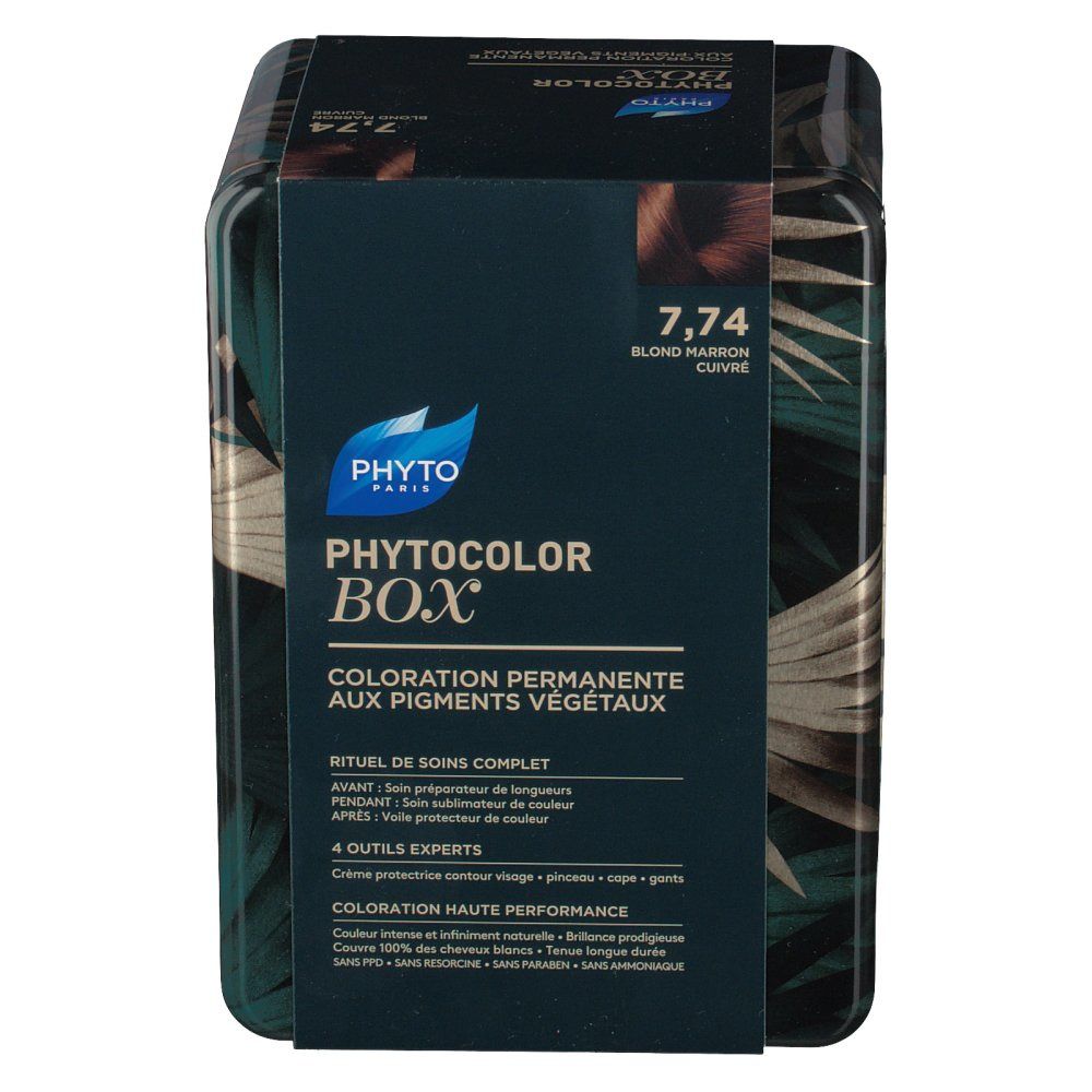 PHYTO PHYTOCOLOR Box 7,74 Blond Marron cuivré