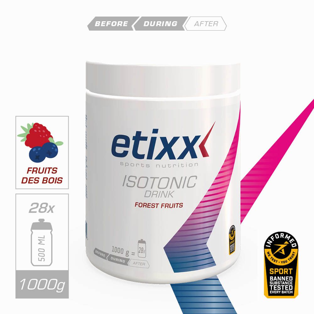 etixx ISOTONIC Fruits de la forêt