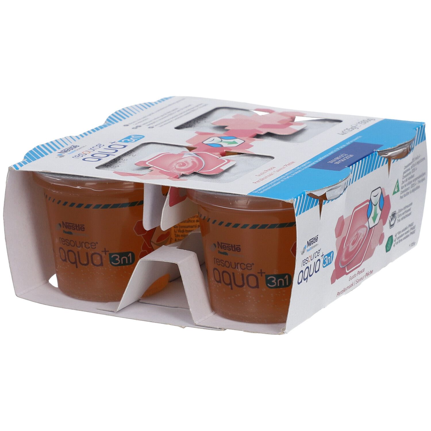 Resource Aqua+ 3n1 Saveur pêche