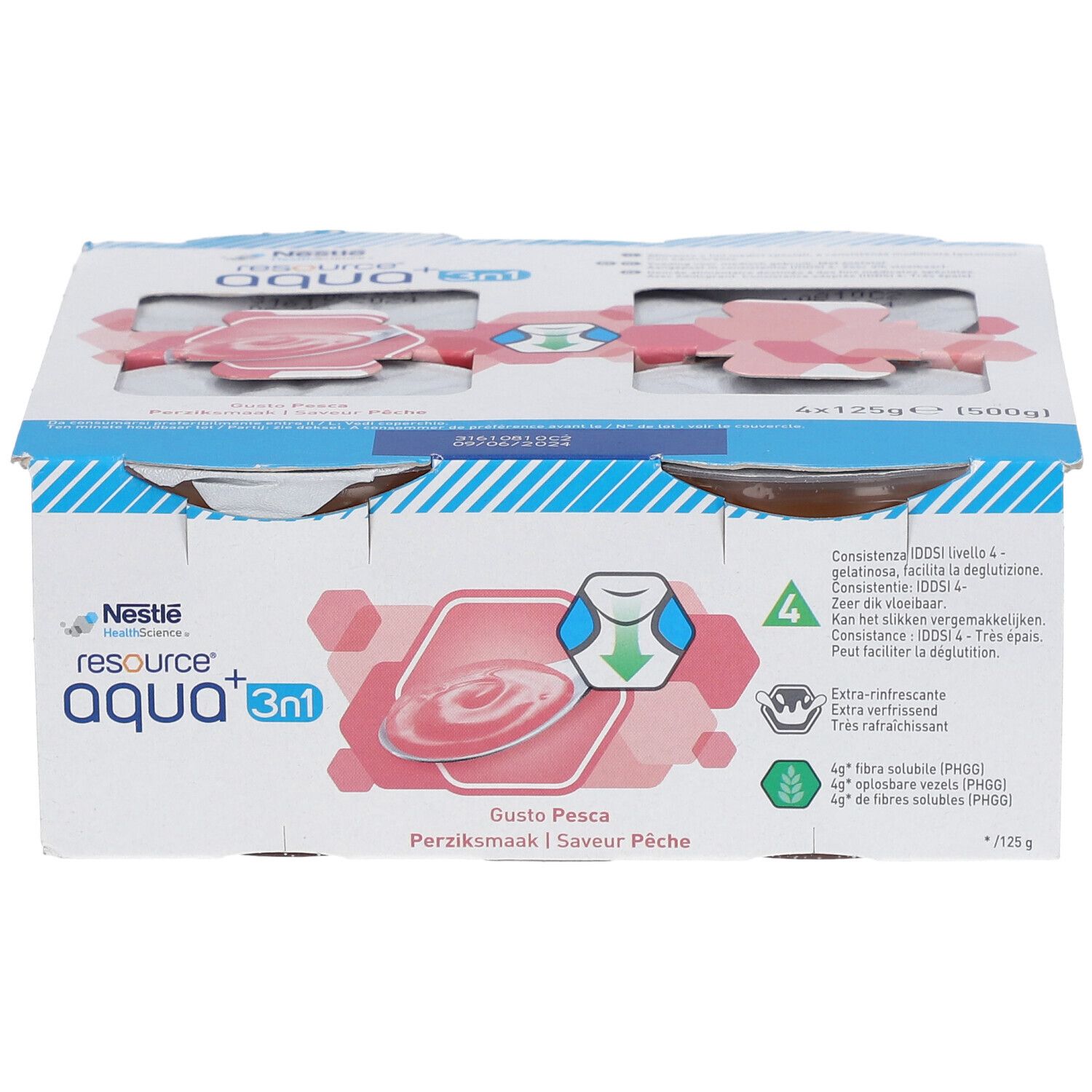Resource Aqua+ 3n1 Saveur pêche