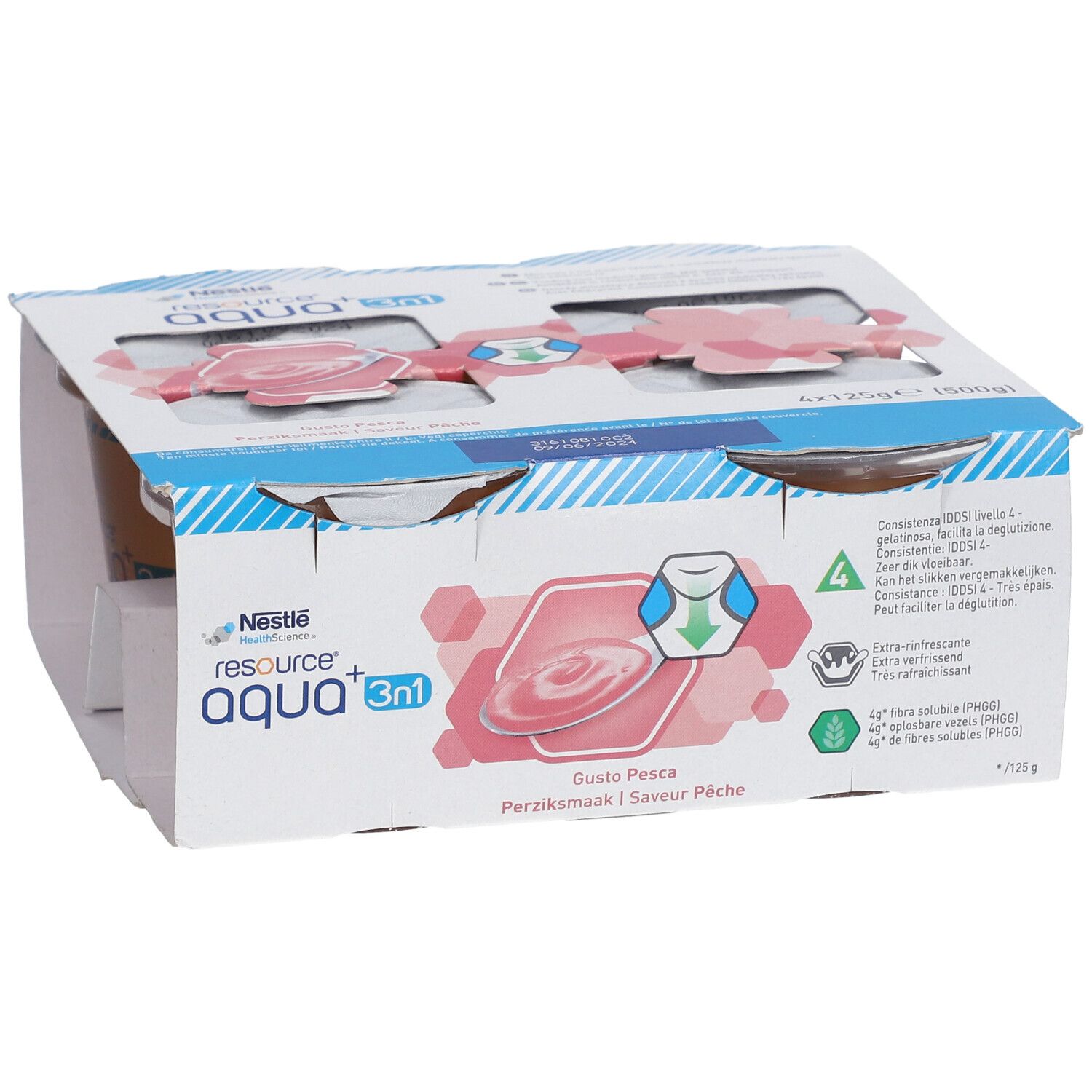 Resource Aqua+ 3n1 Saveur pêche