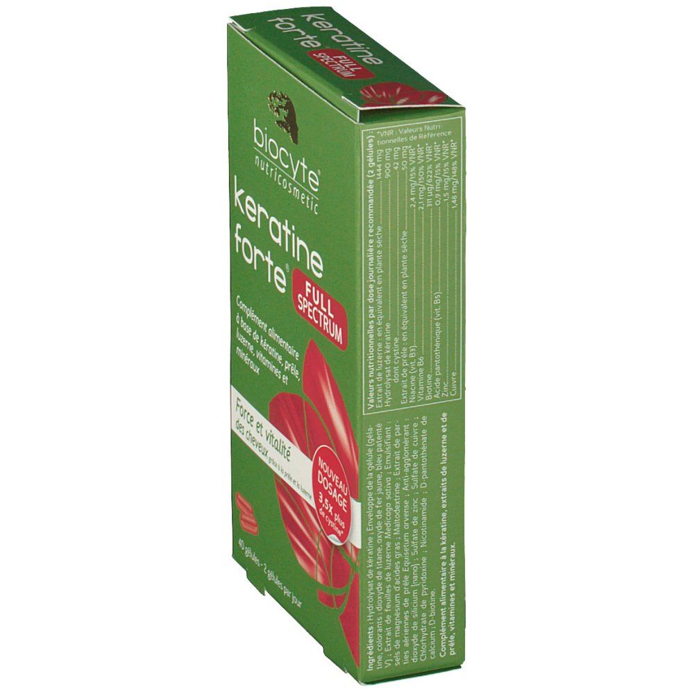 Biocyte® Kératine Forte® Full Spectrum