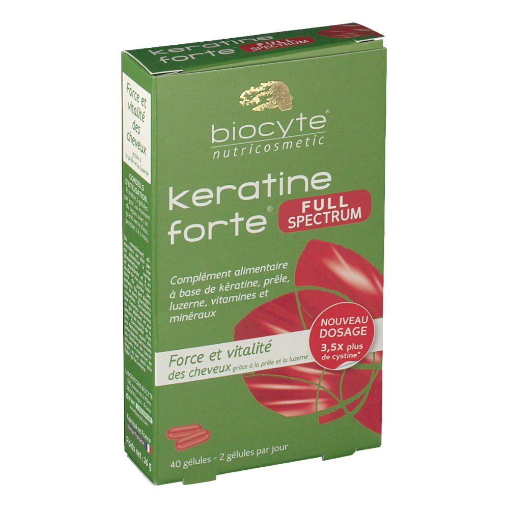 Biocyte® Kératine Forte® Full Spectrum