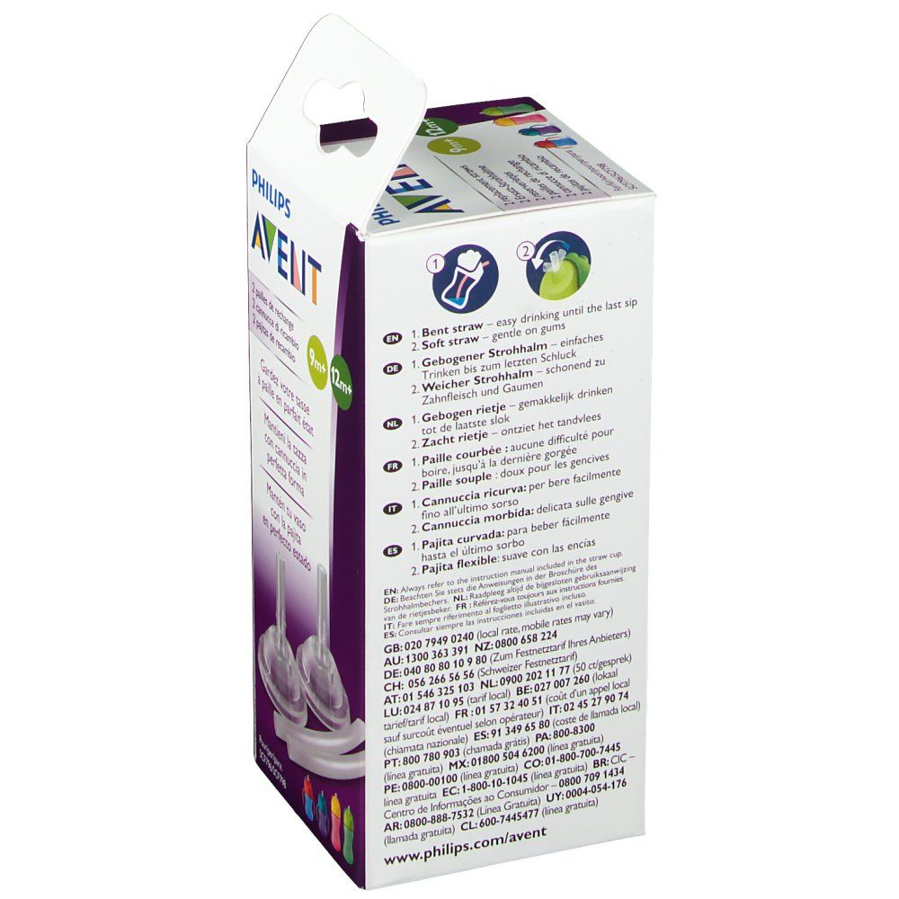 Paille Flexible Avent SCF797/00