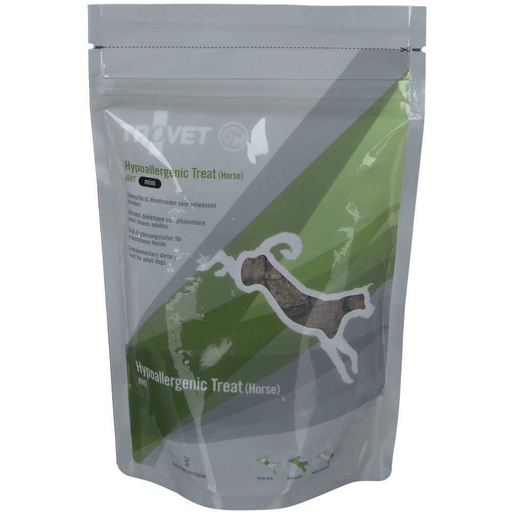 TROVET HHT Hypoallergenic Treat CHIEN (horse) Mini