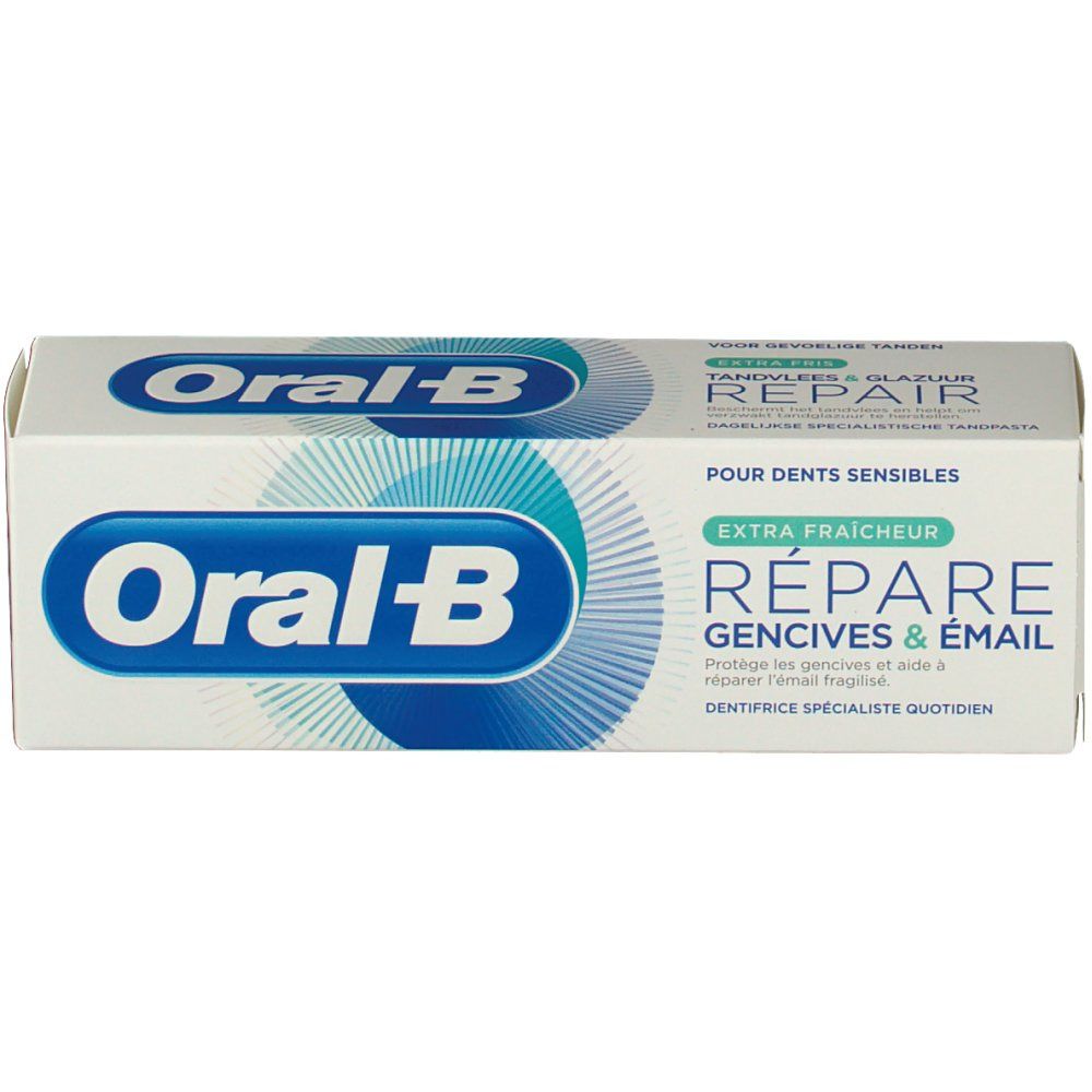 Oral B Dentifrice Gomme & Email Repair Extra Frais