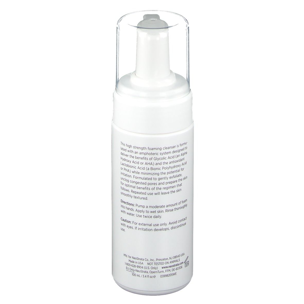 Neostrata® Mousse Glycolique Nettoyante