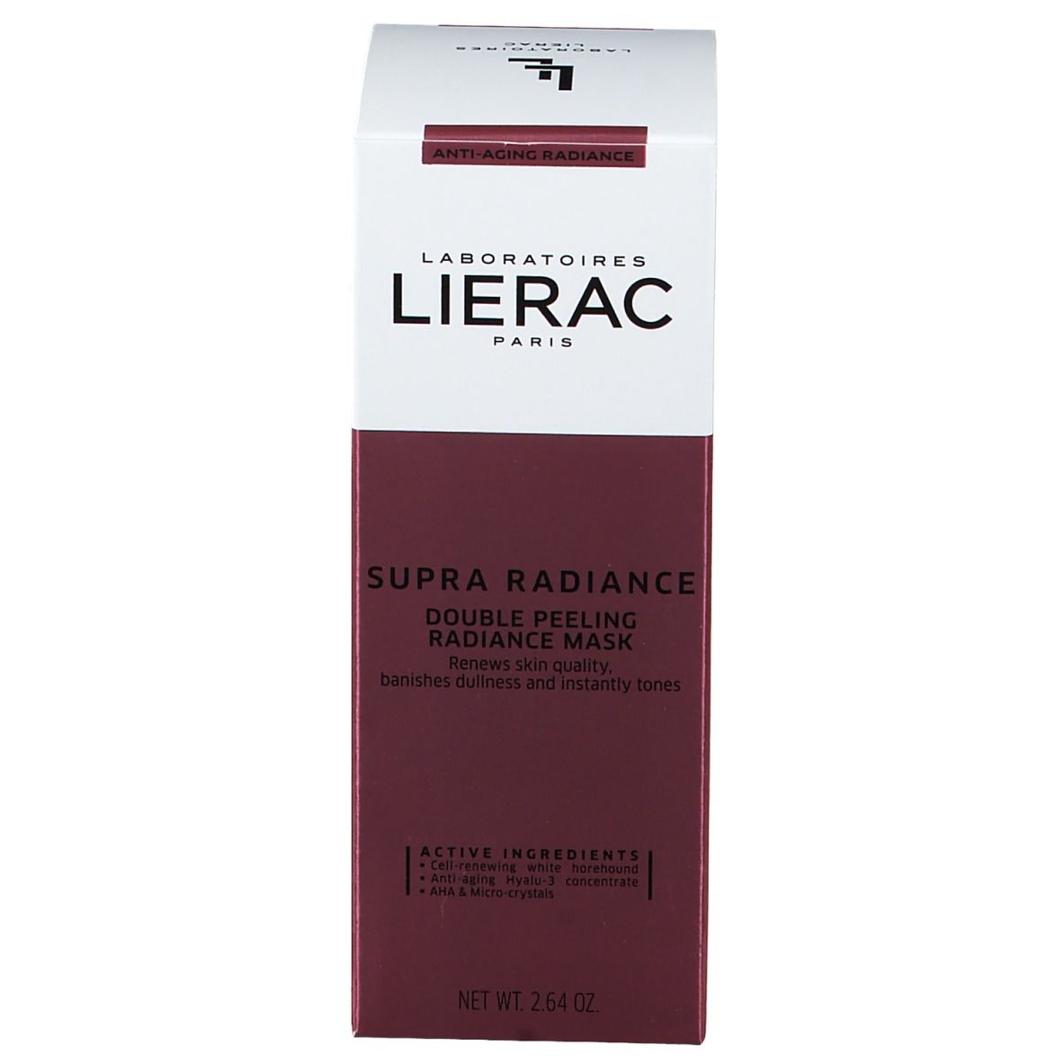 Lierac Supra Radiance Masque éclat double peeling