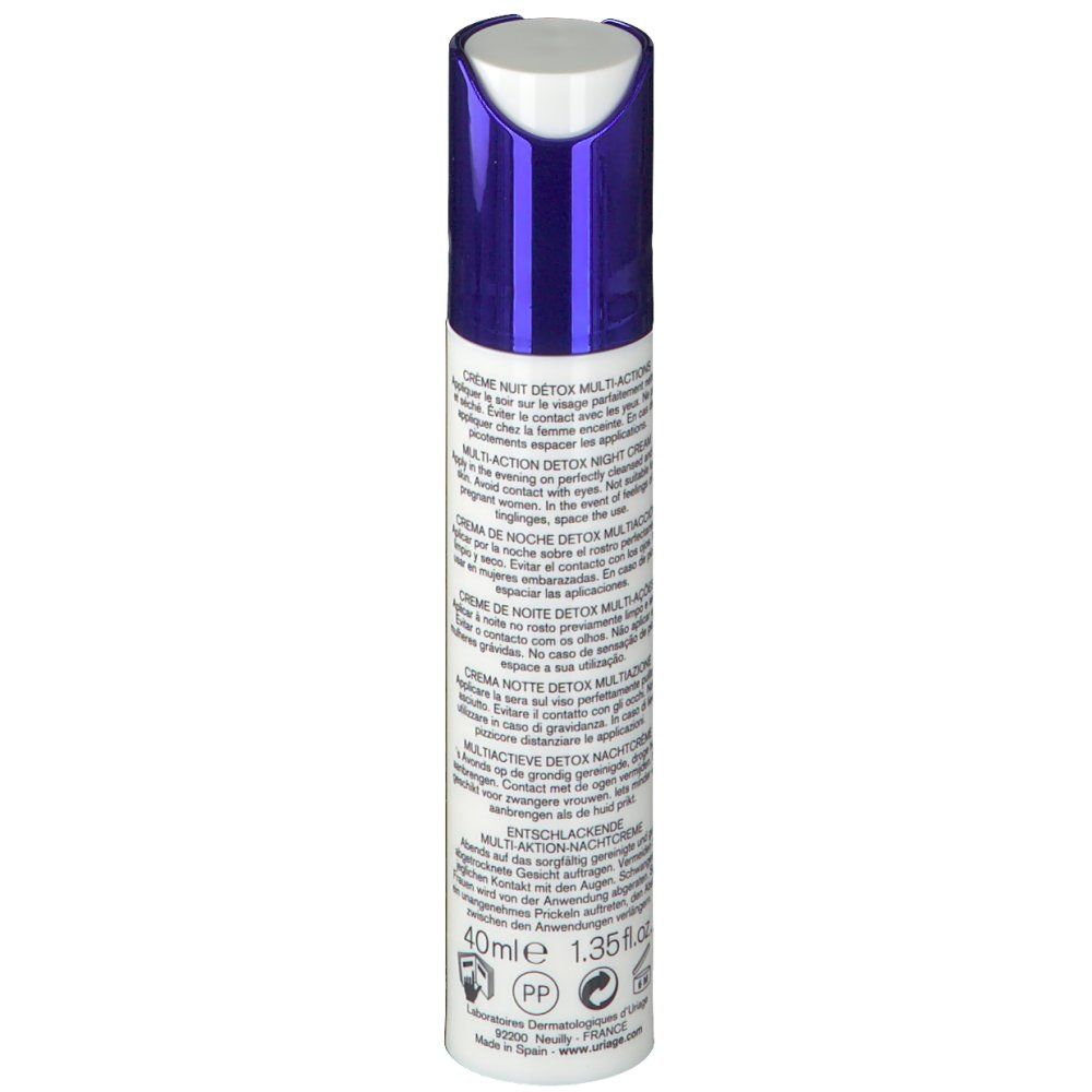 Uriage Age Protect Crème Nuit Détox Multi-Actions