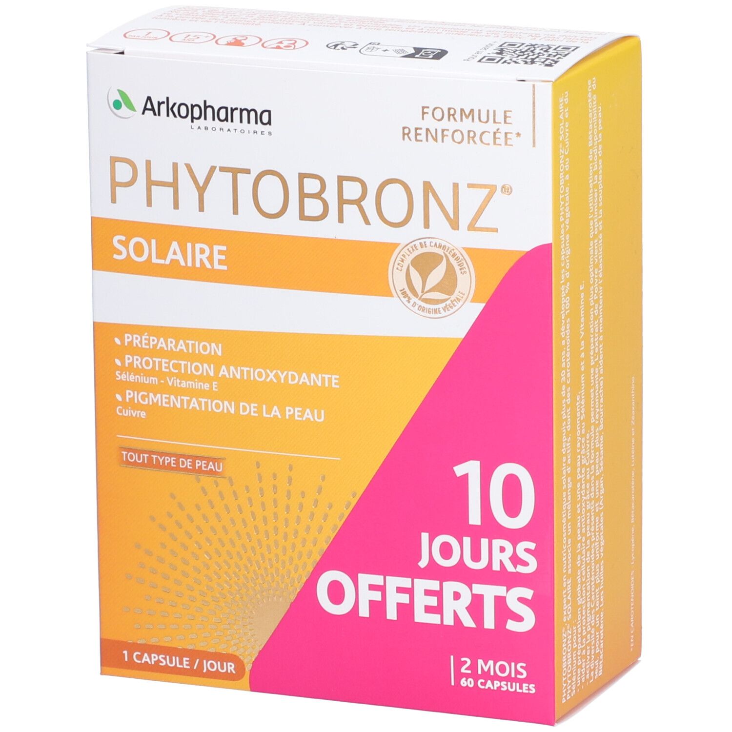 Arkopharma Phytobronz® Préparateur Solaire