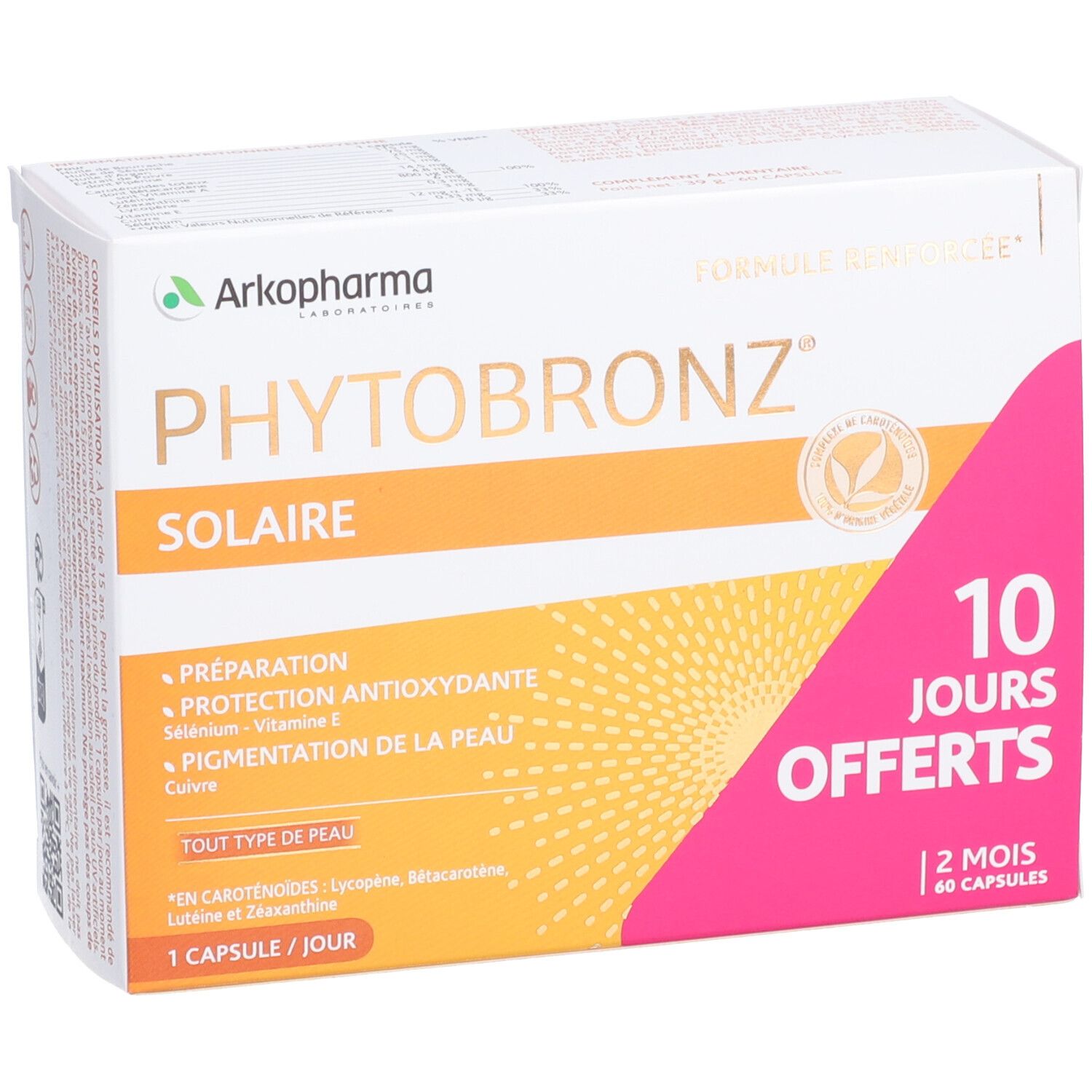 Arkopharma Phytobronz® Préparateur Solaire