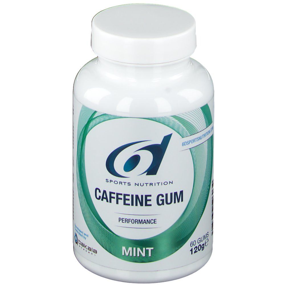  6D Sports Nutrition Caffeine Chewing Gum