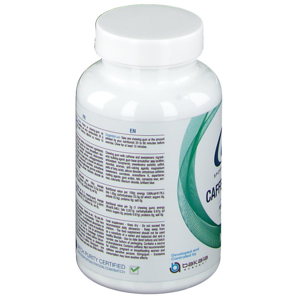  6D Sports Nutrition Caffeine Chewing Gum