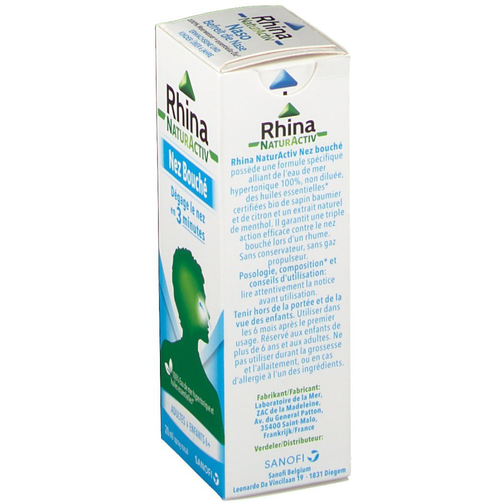 Rhina NaturActiv Nez Bouché