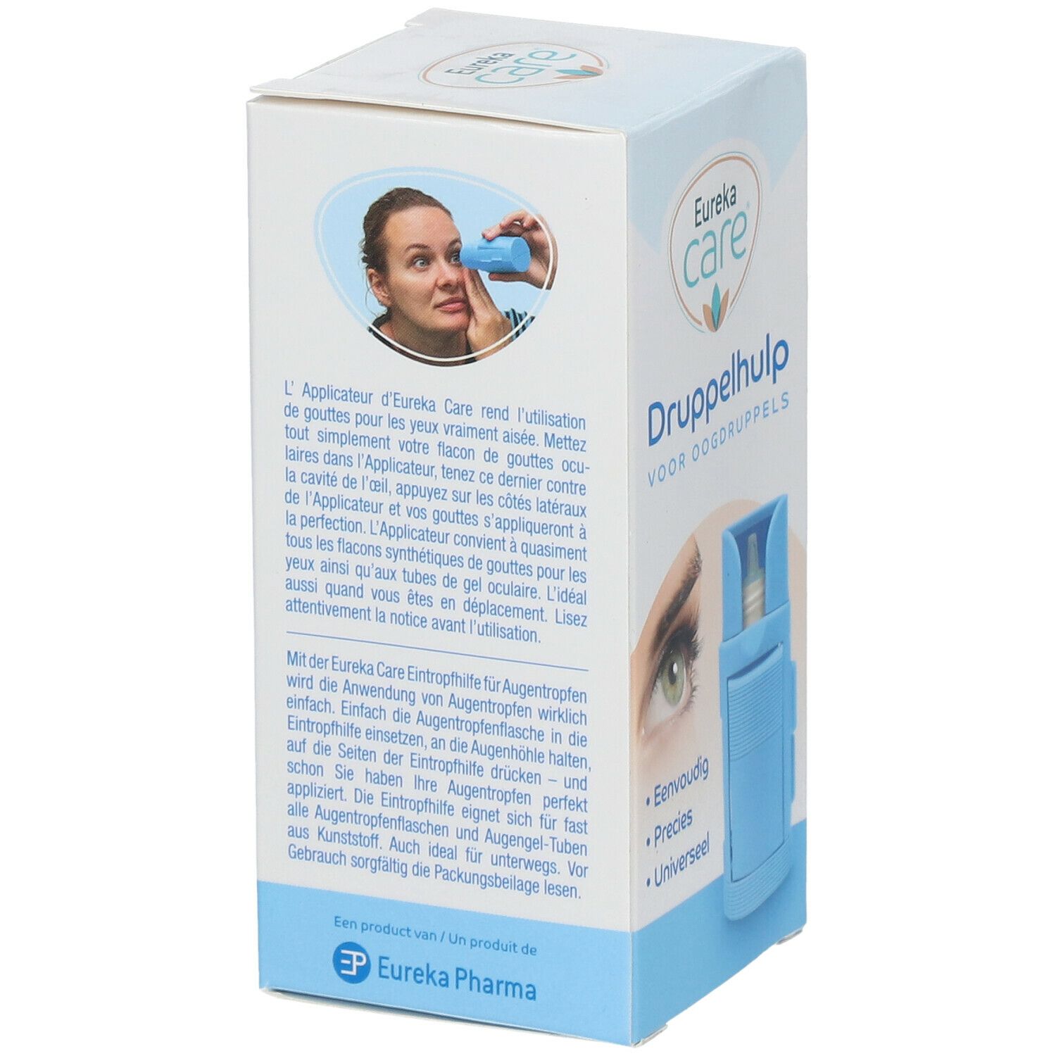 Eureka Care Applicateur pour Gouttes Oculaires