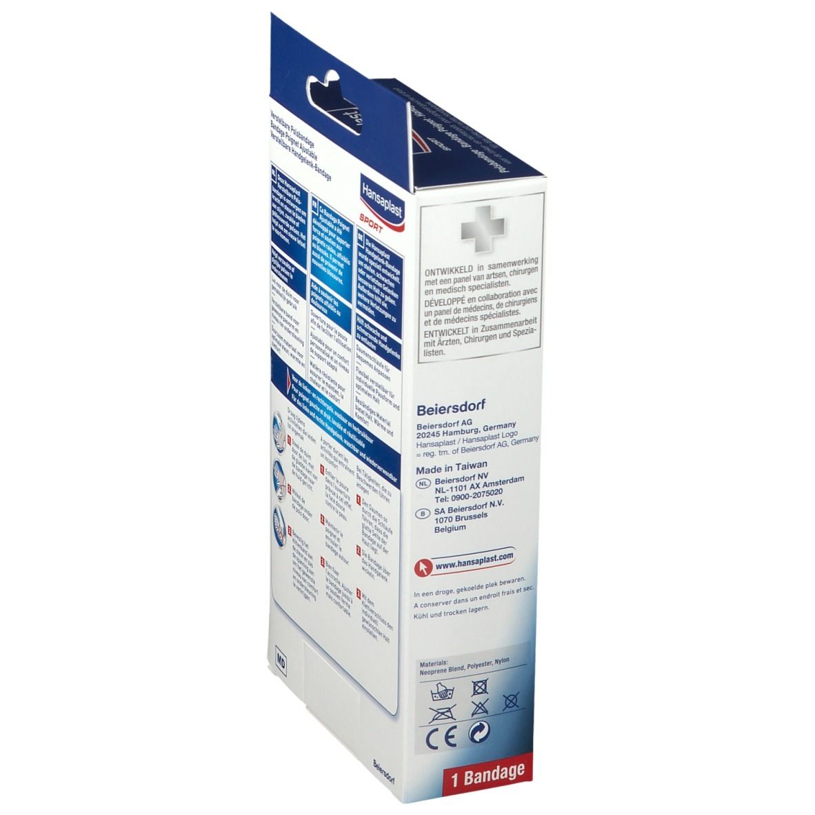 Hansaplast Sport Bandage Poignet Ajustable