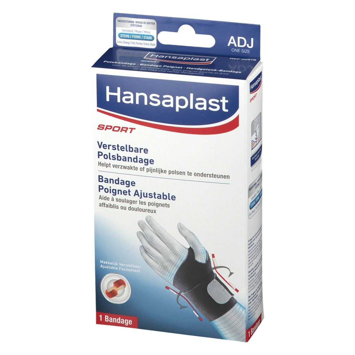 Hansaplast Sport Bandage Poignet Ajustable