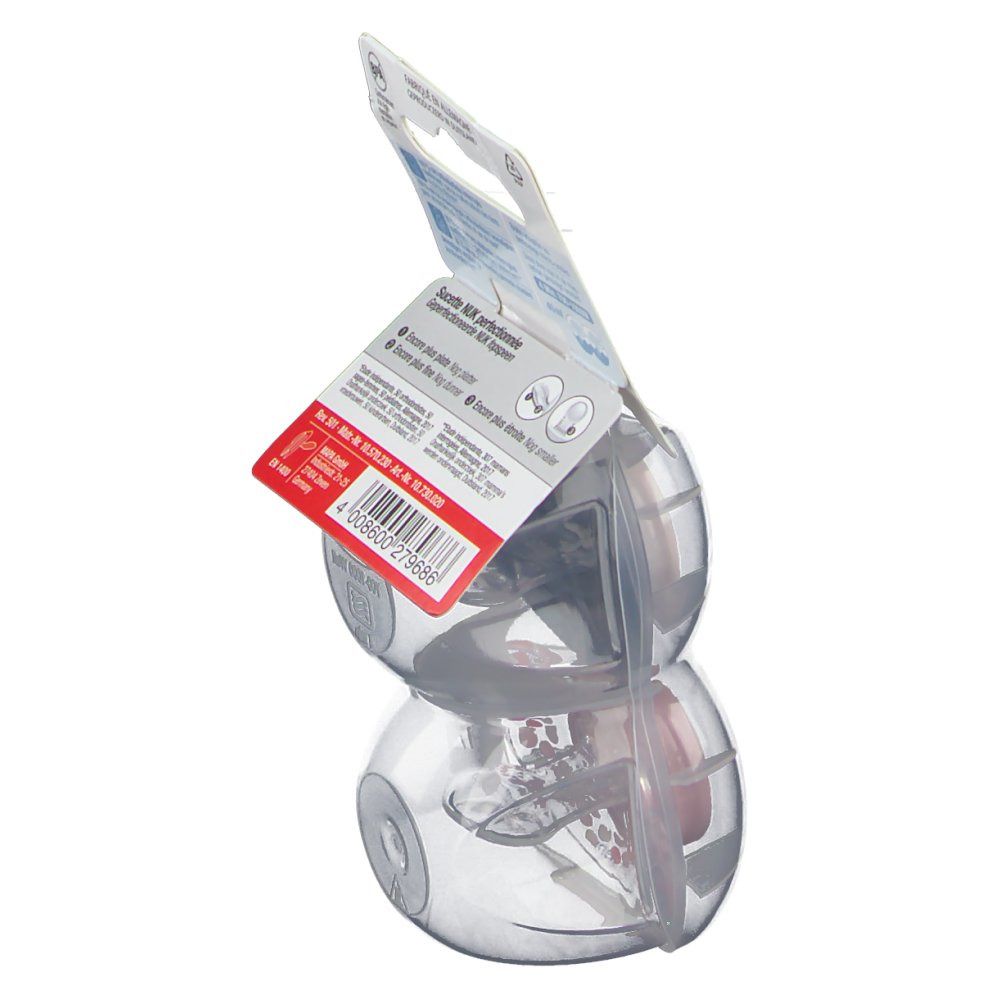 Vue latérale de l'emballage avec informations sur le produit et code-barres. Informations et logos du fabricant.