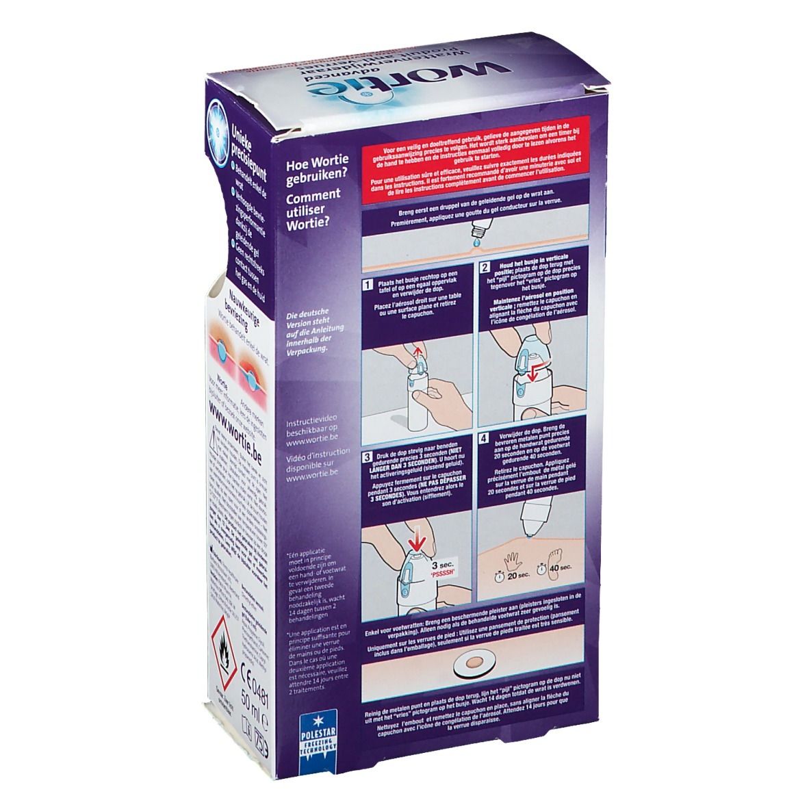 wortie cool advanced Produit anti-verrues