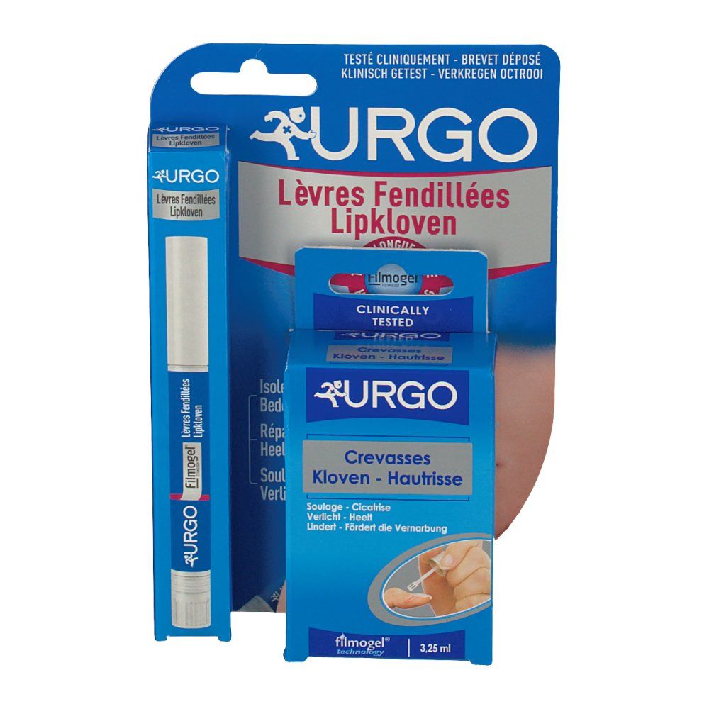 URGO Set de Soin lèvres et crevasses