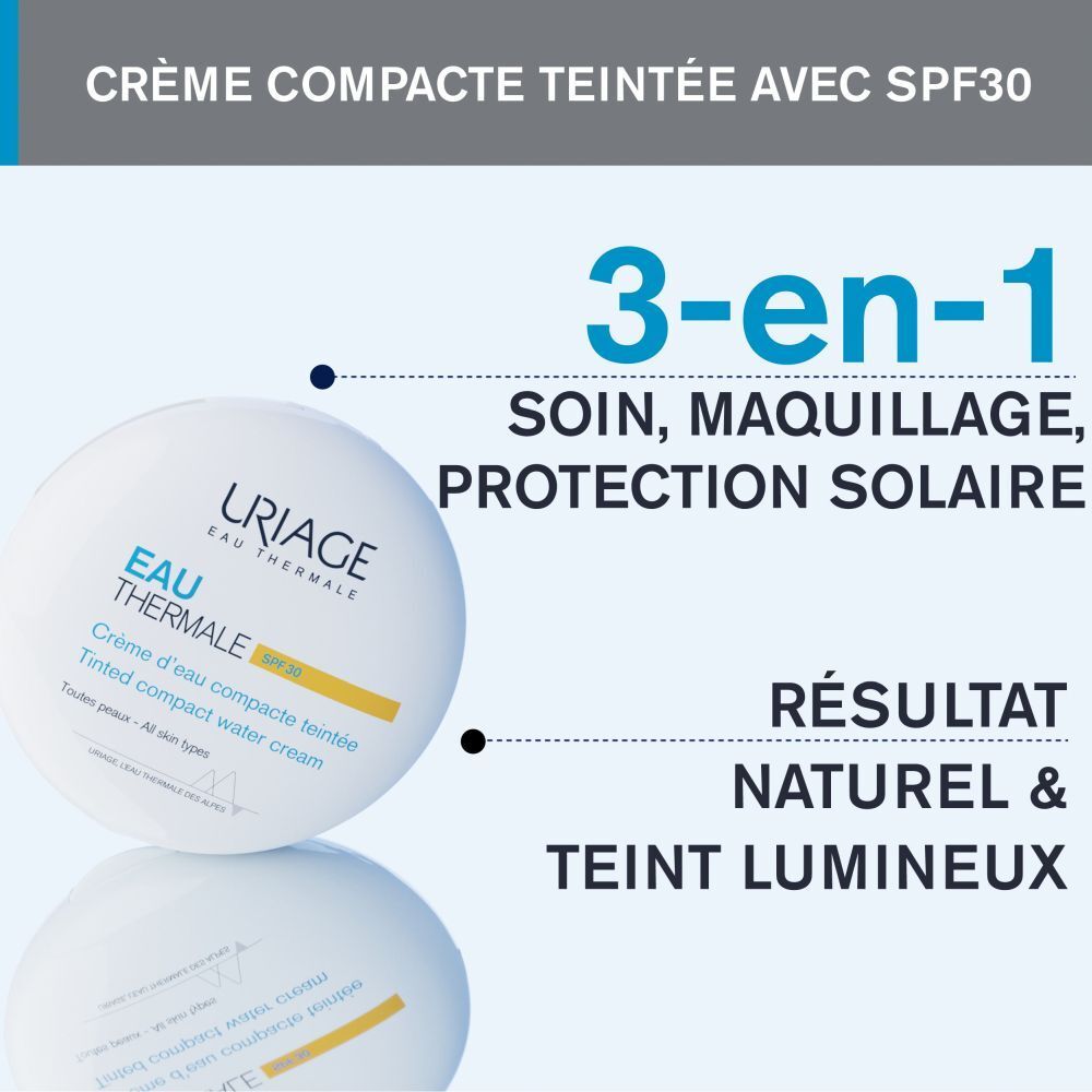 Uriage Crème d'eau compacte teintée SPF30