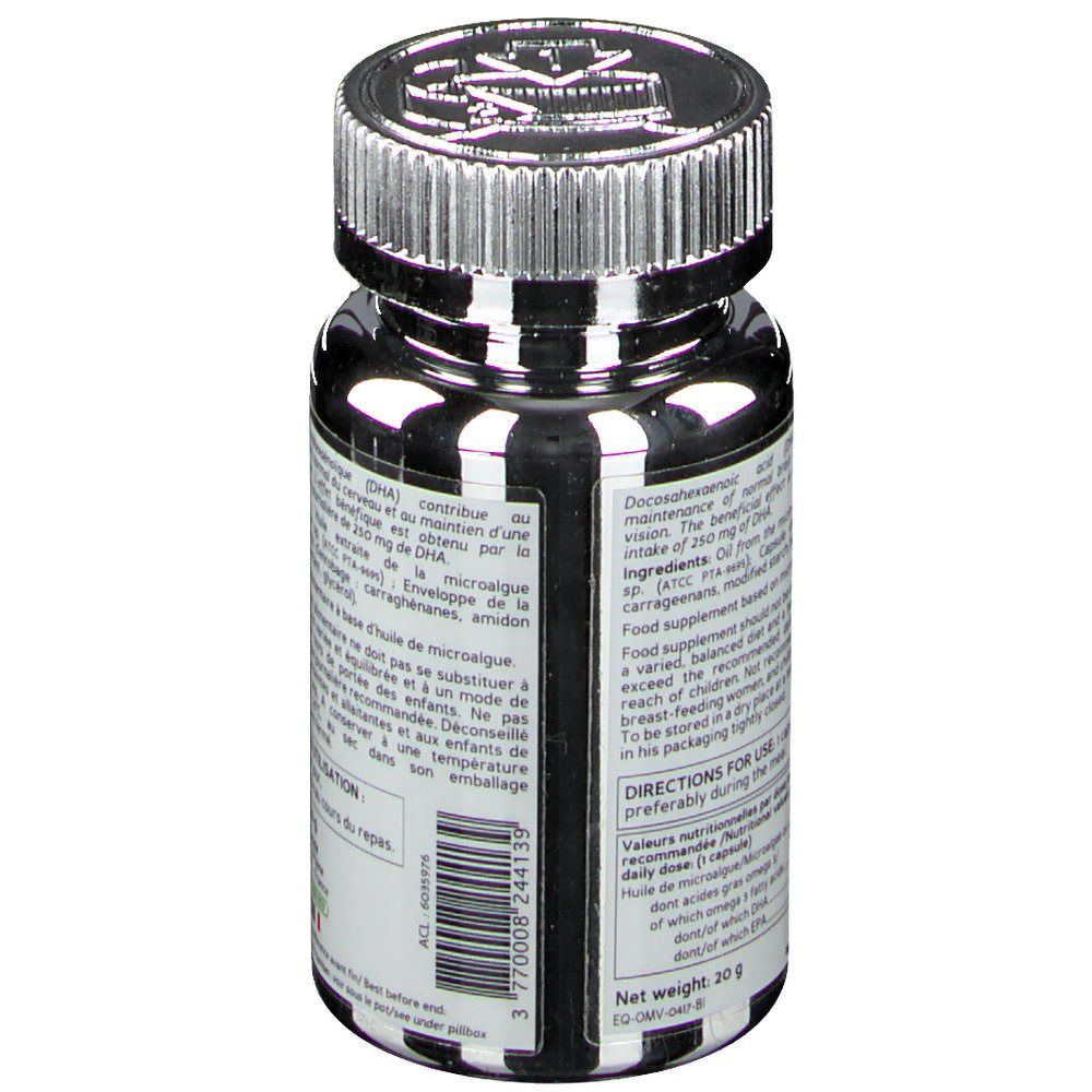 Biocyte® Oméga 3 Vegan® Huile d'Algue
