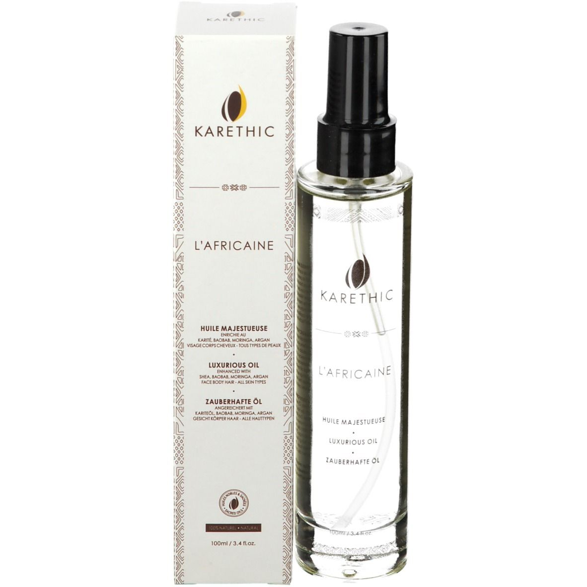 KARETHIC L'Africaine Huile Majestueuse Bio