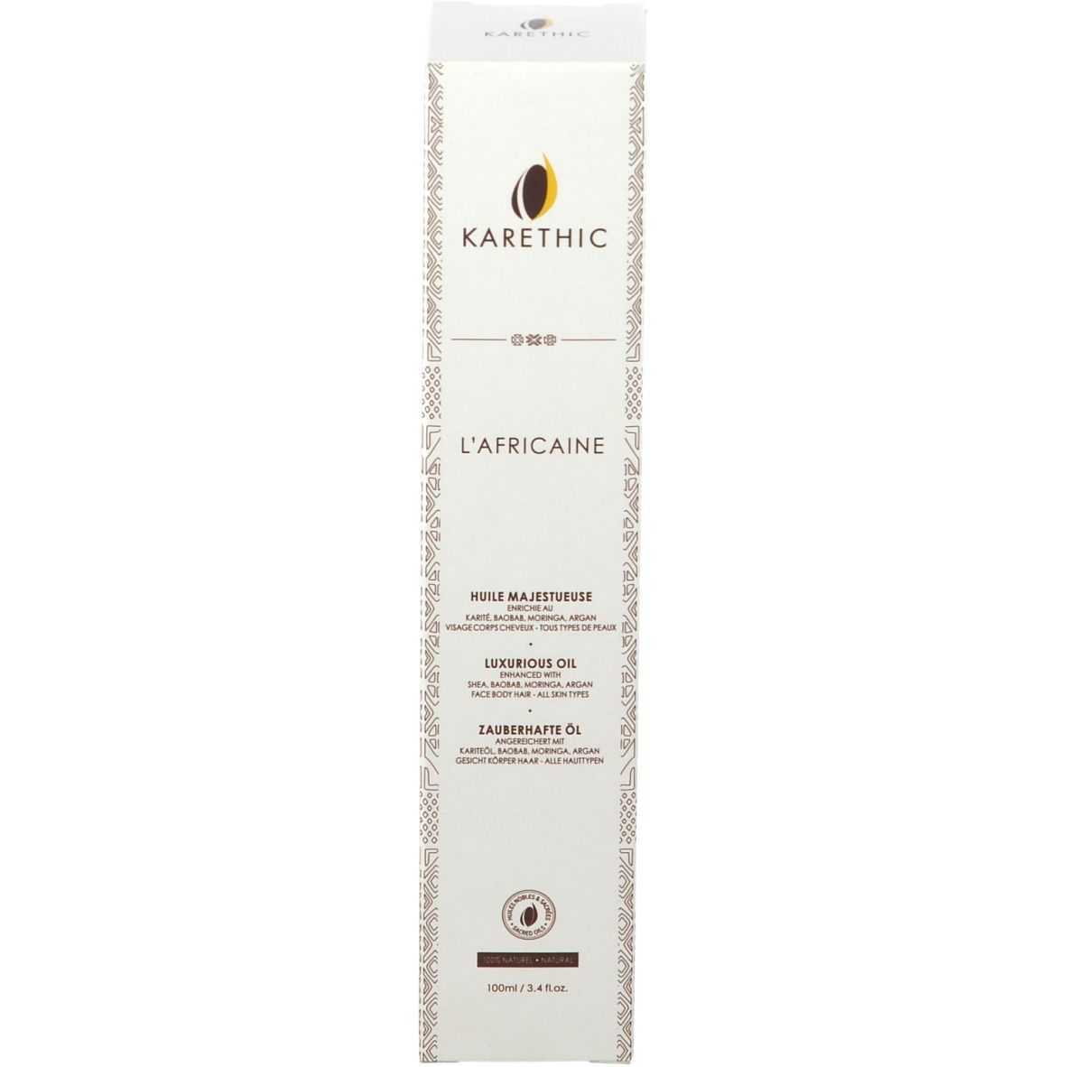 KARETHIC L'Africaine Huile Majestueuse Bio
