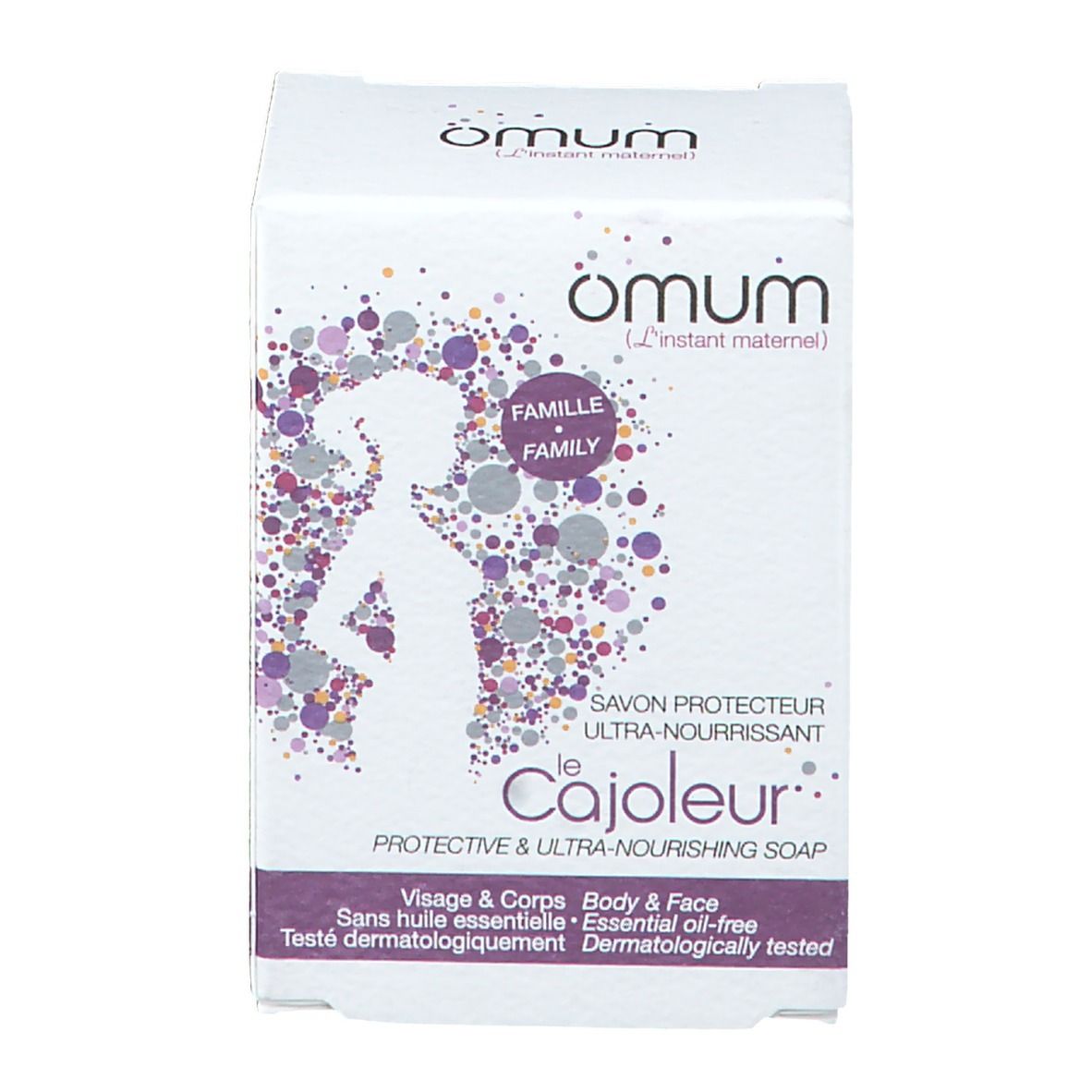 Omum l'Instant Maternel le Cajoleur Savon Protecteur & Ultra Nourrissante Bio