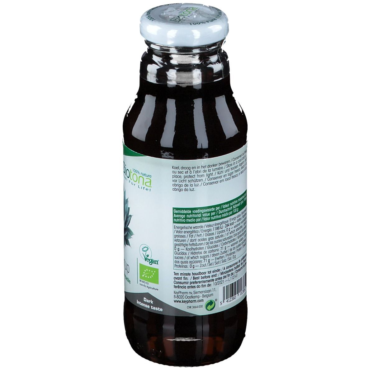 Biotona Sirop d'Agave Foncé Bio