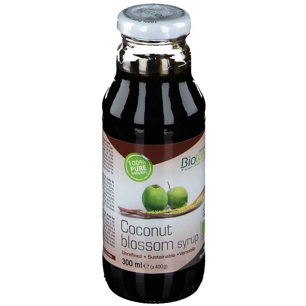 Biotona Sirope de Fleur de Coco Foncé Bio