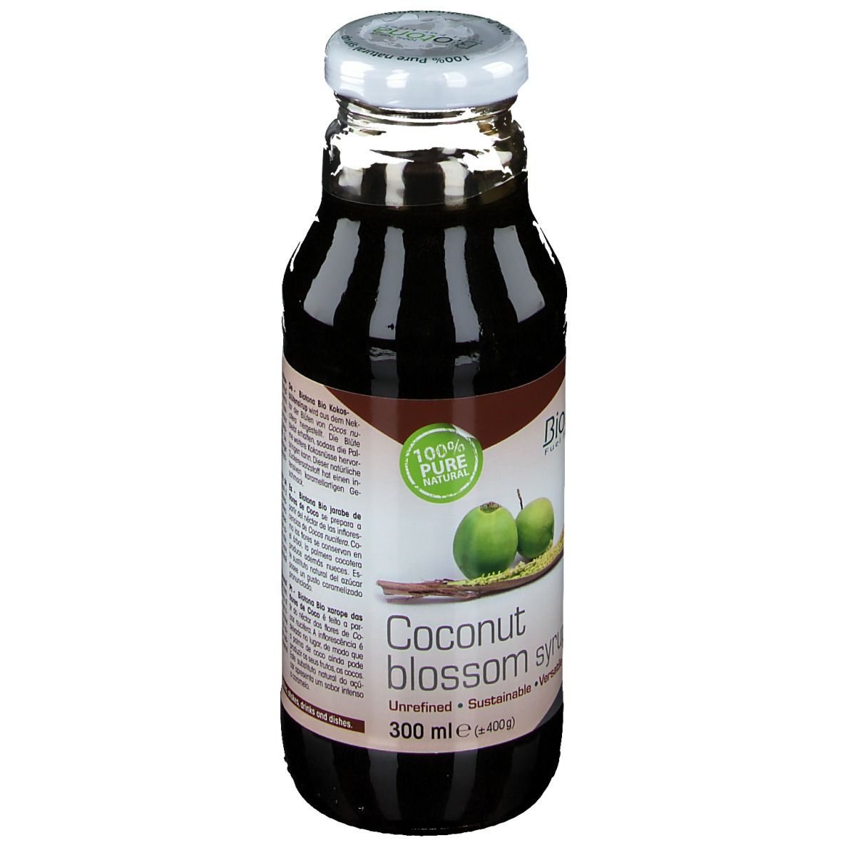 Biotona Sirope de Fleur de Coco Foncé Bio